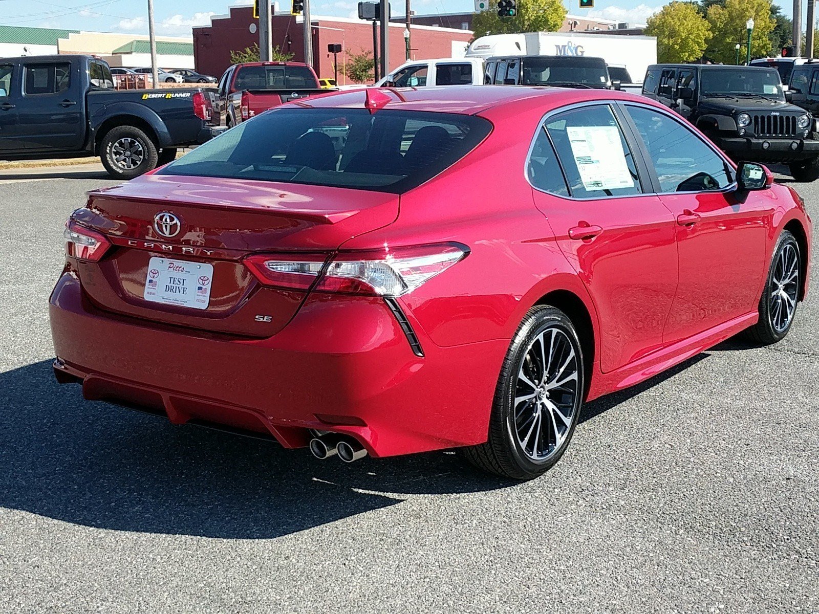 New 2020 Toyota Camry SE 4dr Car in Dublin #4143 | Pitts Toyota